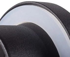 Kanlux 33122 - Luce da incasso per bagno FLINI 10W IP44 nera