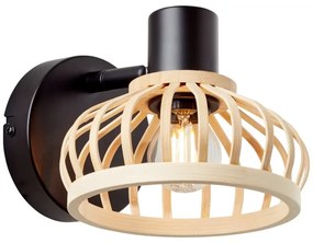 Brilliant - Lampada da parete NORAH 1xE14/28W/230V bambù