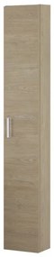 Pensile bagno sospeso 150 cm rovere dolomite con anta reversibile Desya