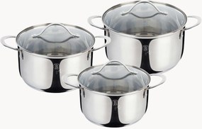 Batteria di pentole Silver Jewellery Collection, set da 6