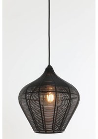 Lampada da soffitto nera ø 27 cm Alvaro - Light &amp; Living