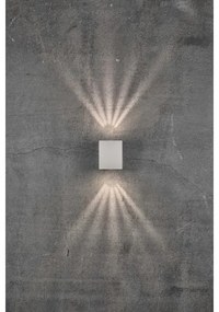 Nordlux - Applique da esterno LED CANTO 2xLED/6W/230V IP44 bianca