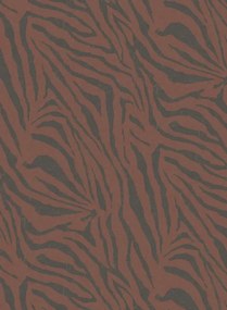 Eijffinger Carta da parati panoramica Zebra - Rhubarb