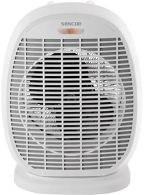 Sencor - Termoventilatore con resistenza 1200/2000W/230V bianco/grigio