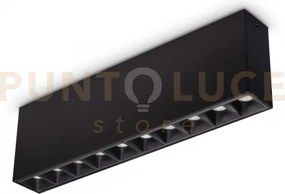 Lika proiettore led 3000 k 21w 1400 lm nero 27cm