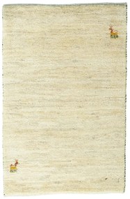 Gabbeh Tappeto 90 x 60 Beige (Iran) Annodato A Mano