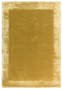 Tappeto giallo ocra tessuto a mano con lana 160x230 cm Ascot - Asiatic Carpets