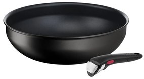 Padella in alluminio con superficie antiaderente/con manico rimovibile ø 26 cm INGENO Eco Resist L3979302 – Tefal