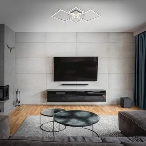 Plafoniera dimmerabile LED/42W/230V 3000K cromo satinato