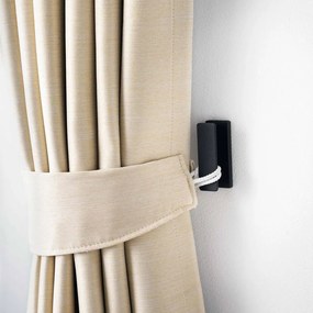 Set di ganci da parete neri in metallo 3 pz Tower – YAMAZAKI