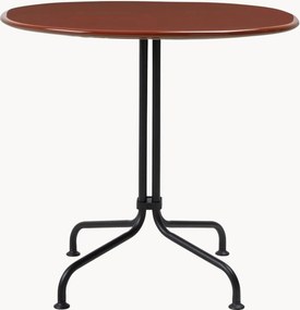 Tavolino rotondo con piano in ceramica Carmel, Ø 75 x alt. 74 cm