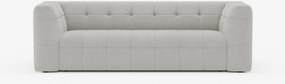 Mosaic Divano 3 e 4 posti modulare in bouclé: capitonné e design in tessuto smacchiabile T21