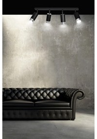 Lampada da Soffitto in Acciaio HIRO 4 Nero Cromo/Oro 4xGU10 Colore del corpo Nero e Cromo