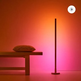 Lampada da terra LED Wi-Fi BLE Pole Floor Light EU bianco con 3 temperature di colore 1080 lumen, dimmerabile PHILIPS