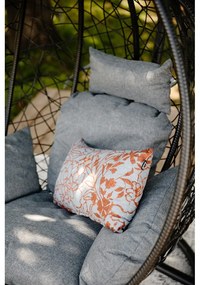 Poltrona sospesa grigio scuro in rattan artificiale Noela - Bonami Selection