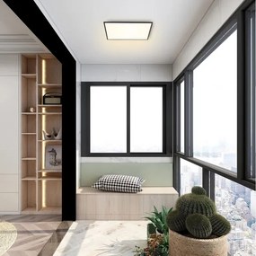 Brilagi - Plafoniera LED SLIMFRAME LED/36W/230V 45x45 cm nero