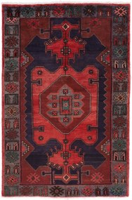Hamedan Tappeto 200 x 130 (Iran) Annodato A Mano