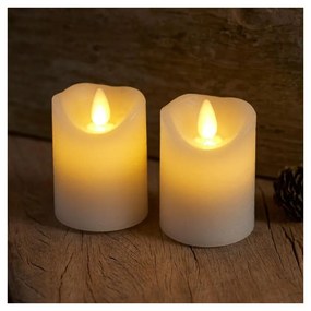 Candele LED in set da 2 (altezza 6,5 cm) Sara Mini - Sirius