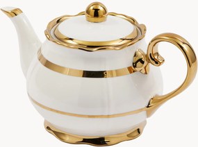 Teiera in porcellana Golden, 1 L