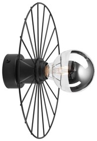 Applique MONTANA 1xE27/15W/230V diametro 30 cm nero