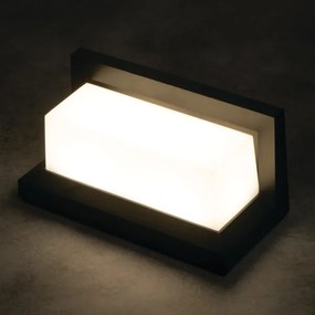 Kanlux 45817 - Applique da parete per esterni a LED LERTO LED/12W/230V IP54 nero