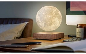 Lampada da tavolo marrone (altezza totale 14 cm) Moon – Gingko