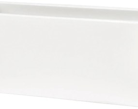 Fioriera MATELICA in polietilene bianco H 40 cm L 100 x P 40 cm