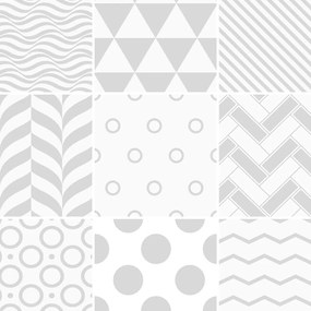 Set di 9 adesivi murali decorativi, 15 x 15 cm Finnish - Ambiance