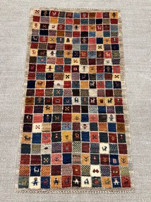 Gashguli Tappeto persiano 70x130 (Iran) Annodato A Mano
