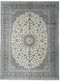 Kashan Tappeto persiano 390 x 290 Beige (Iran) Annodato A Mano