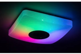 Rabalux - Plafoniera LED RGB dimmerabile con altoparlante LED/18W/230V + telecomando