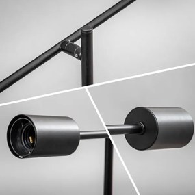 BK Licht 1343 - Lampadario su palo 4xE27/60W/230V