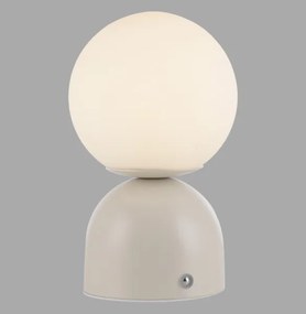 Schöner Wohnen 19218-39 - Lampada da tavolo LED dimmerabile RUDI LED/1,2W/5V grigia