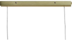 Nordlux - Lampadario a sospensione con filo CONTINA 3xG9/5W/230V ottone