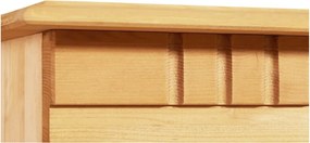 Vetrina in legno di pino in colore naturale 95x35 cm Lisa - Støraa