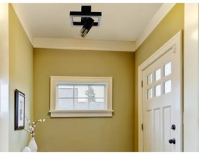 Plafoniera LED dimmerabile LED/50W/230V 3000-6500K nero + telecomando