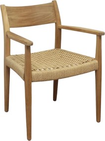 CHATHAM - poltrona impilabile in teak