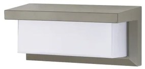 Brilagi-LED Applique da esterno con sensore BRICKY LED/12W/230V grigio IP54