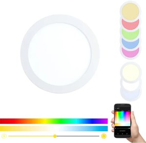 Eglo 96668 - Faretto da incasso LED RGBW dimmerabile FUEVA-C LED/15,6W/230V