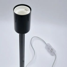 Lampada da tavolo ASTRID 1xE27/60W/230V nero lucido
