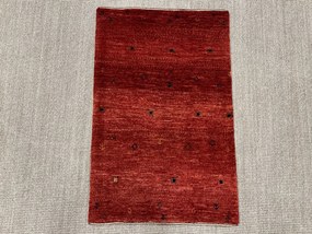 Loribaft Tappeto persiano 60 x 90 Rosso (Iran) Annodato A Mano