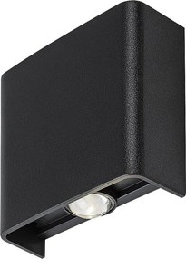 Rabalux 77191 - Applique da parete per esterni LED PORTEL 2W/230V 2000/2700/4000K IP65