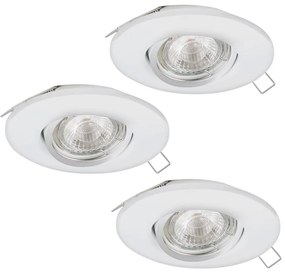 Eglo 95895 - SET 3x Lampada LED da incasso PENETO 1 1xGU10-LED/3W/230V