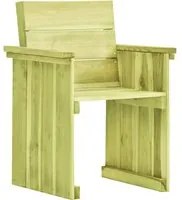 Sedia da Giardino in Legno di Pino Impregnato 49033