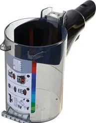 Serbatoio della polvere nera senza filtro per aspirapolvere Bosch 12037880