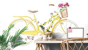Carta da parati – Illustrazione di bicicletta retrò