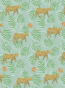 Leoparden Tapete Rice 5 von Eijffinger - 383551