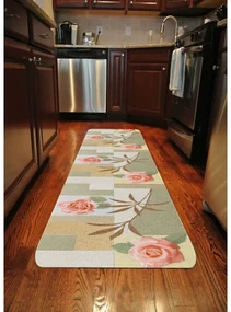 Runner lavabile 58x240 cm Blooming Garden - Oyo Concept