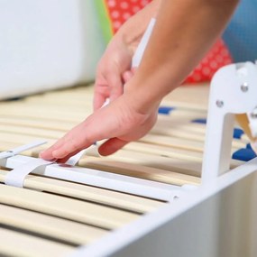 Barriera letto bianca e beige - Roba