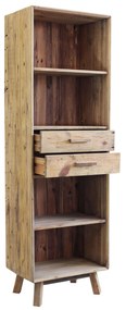 PINUS - libreria con 2 cassetti e 4 ripiani